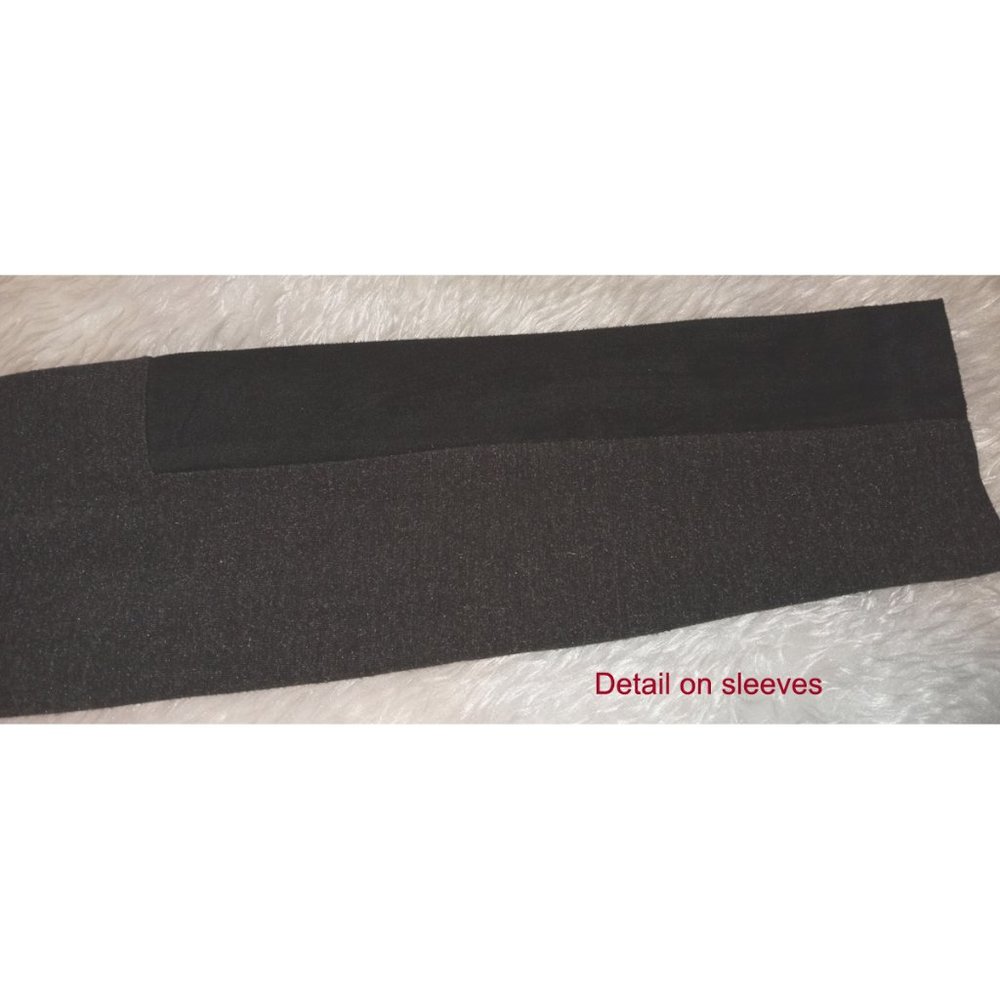 NYDJ Not Your Daughters Jeans Shaping Slimming Black Dress Faux Suede Panels 6 - Picture 8 of 10
